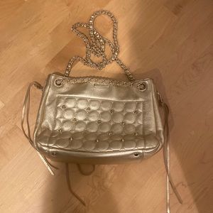 Rebecca Minkoff gold purse